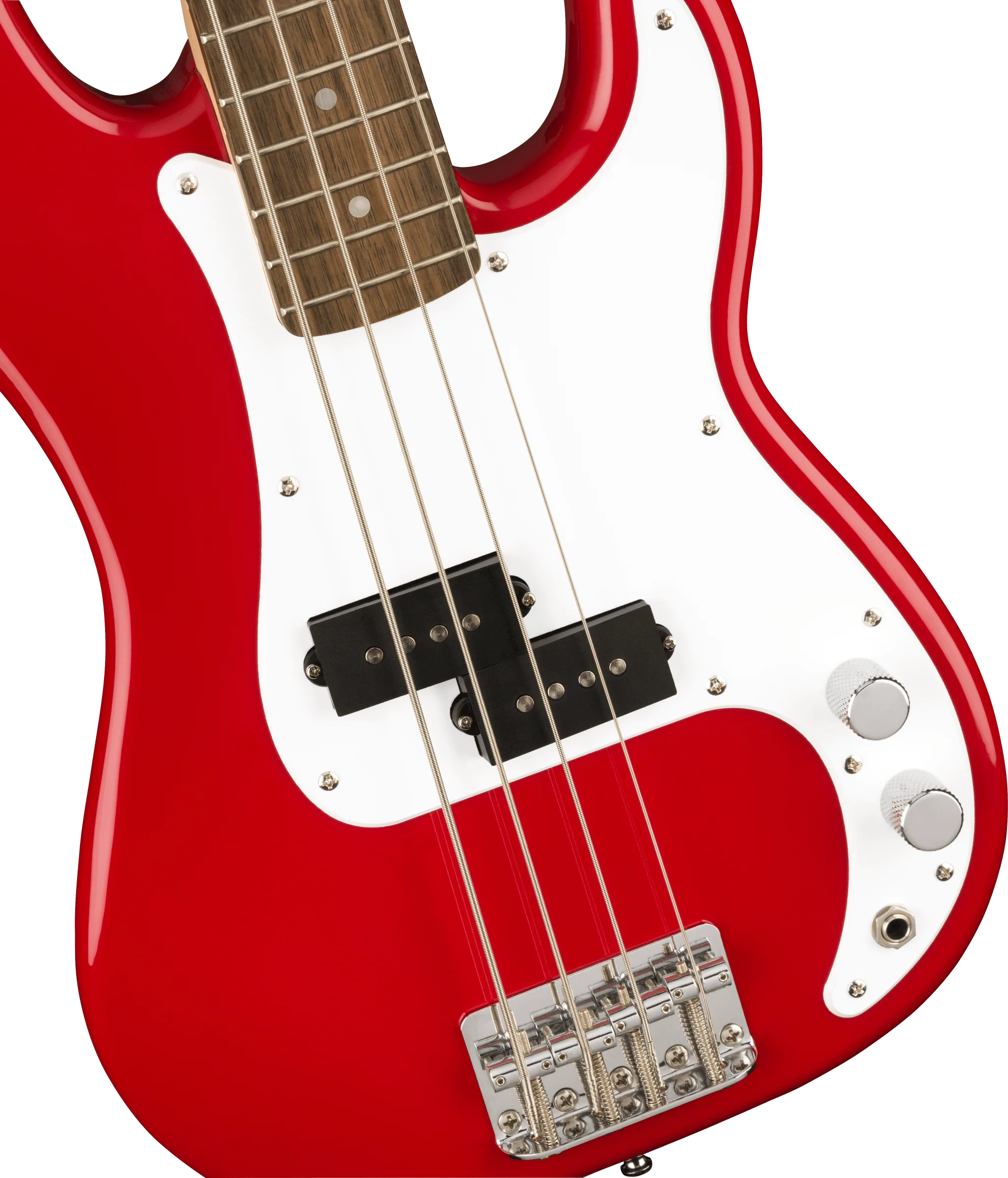 Fender Squier Mini P Bass - Dakota Red - Image 6