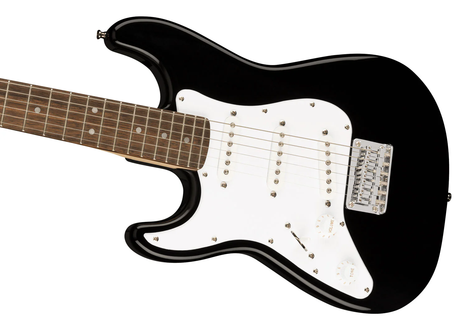 Left Handed Fender Squier Mini Stratocaster - Black
