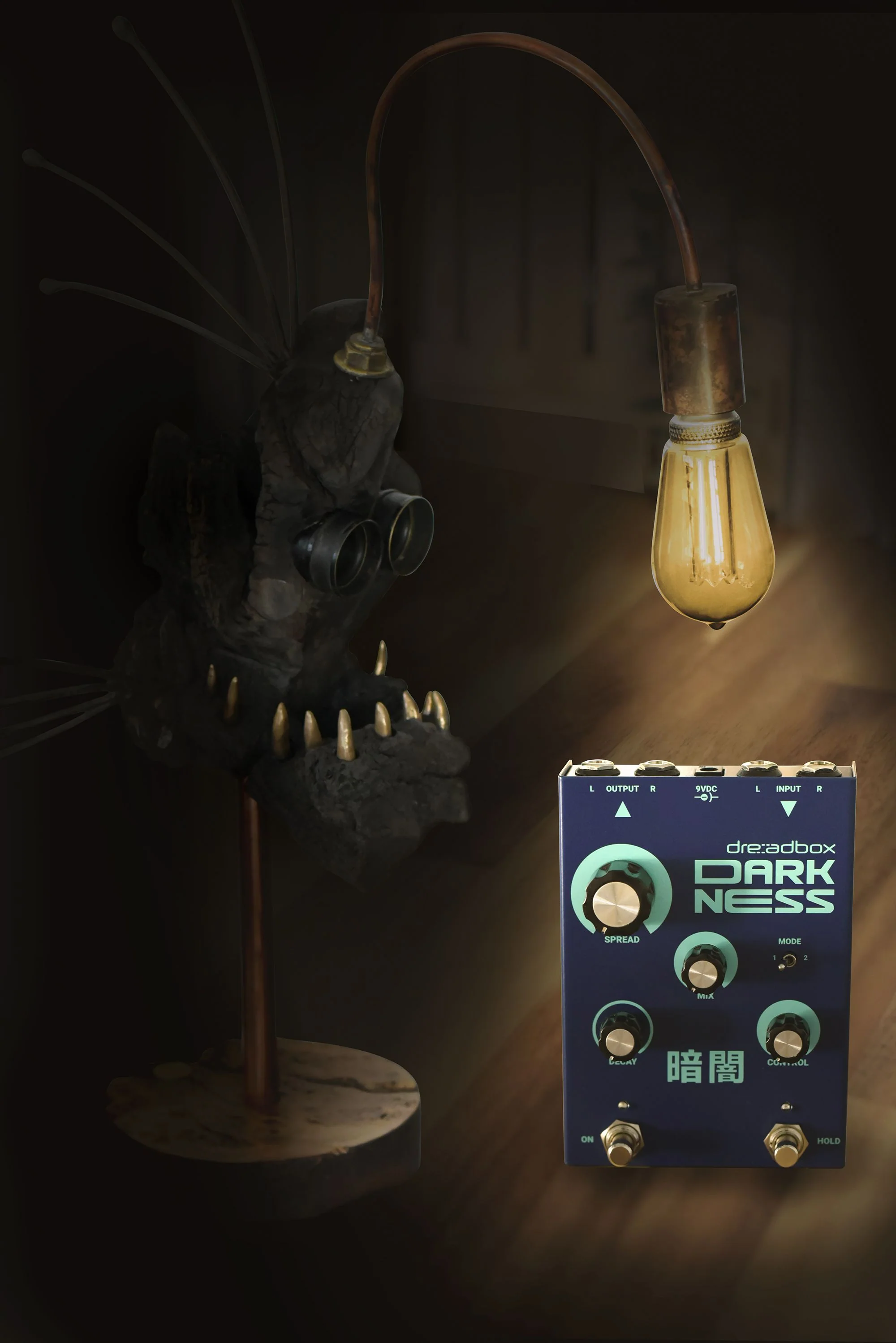 Dreadbox Darkness Digital Stereo Reverb Pedal - Image 4