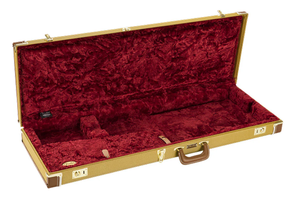 Fender Classic Series Wood Case - Strat/Tele Tweed - Image 2