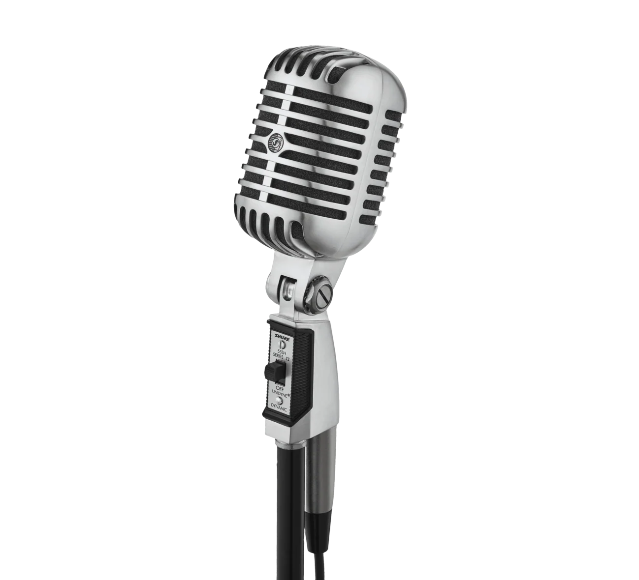 Shure 55SH Series II Unidyne Vocal Classic Birdcage Dynamic Vocal Microphone - Image 6