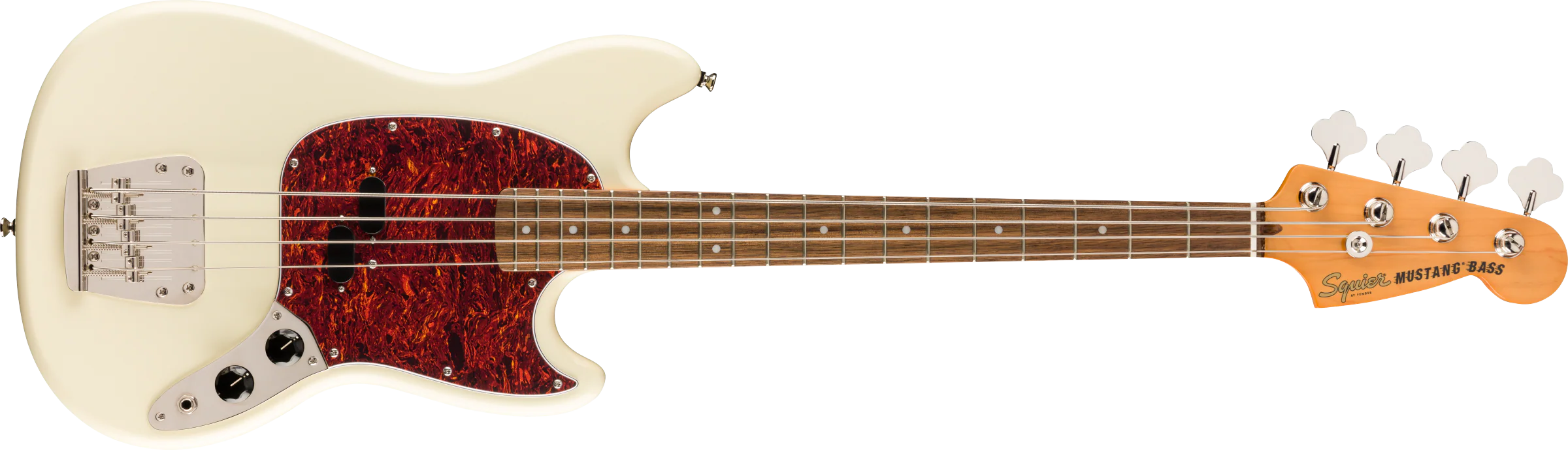 Fender Squier Classic Vibe '60s Mustang Bass - Olympic White - Image 4