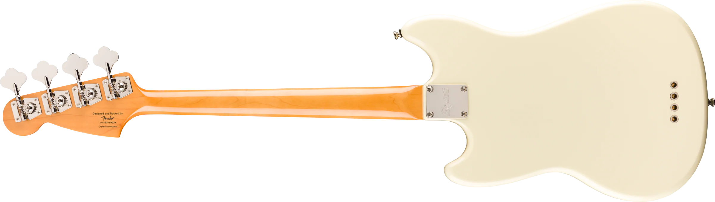 Fender Squier Classic Vibe '60s Mustang Bass - Olympic White - Image 5