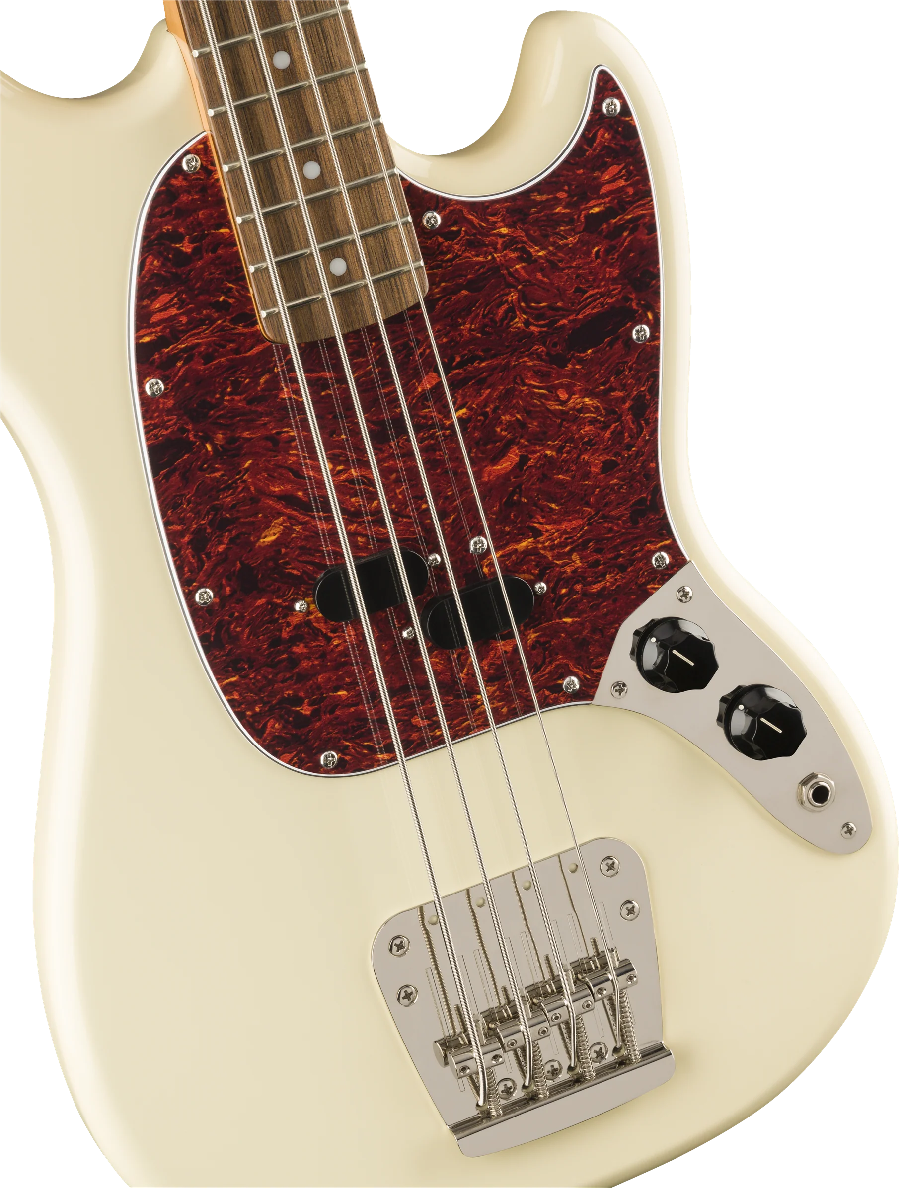 Fender Squier Classic Vibe '60s Mustang Bass - Olympic White - Image 6