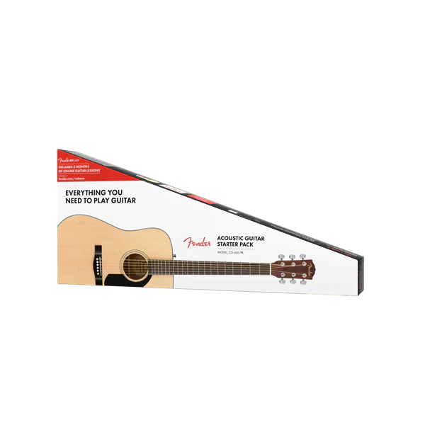 Fender CD-60S Dreadnought Pack V2 - Natural - Image 2