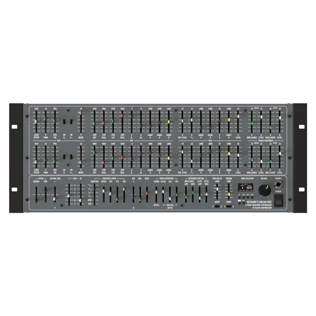 Black Corporation Deckard's Dream MkII Polyphonic Desktop Synthesizer - Image 4