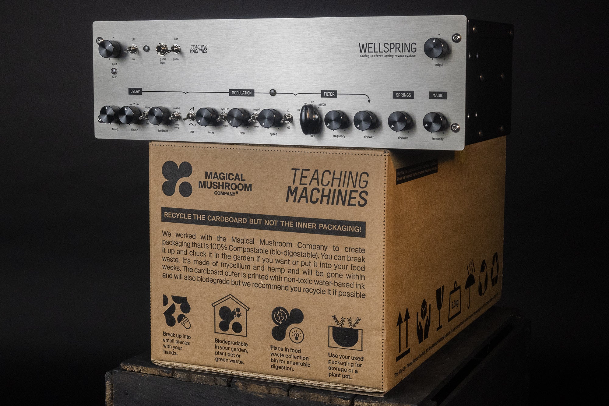 Teaching Machines Wellspring Stereo Spring Reverb Machine - Image 11