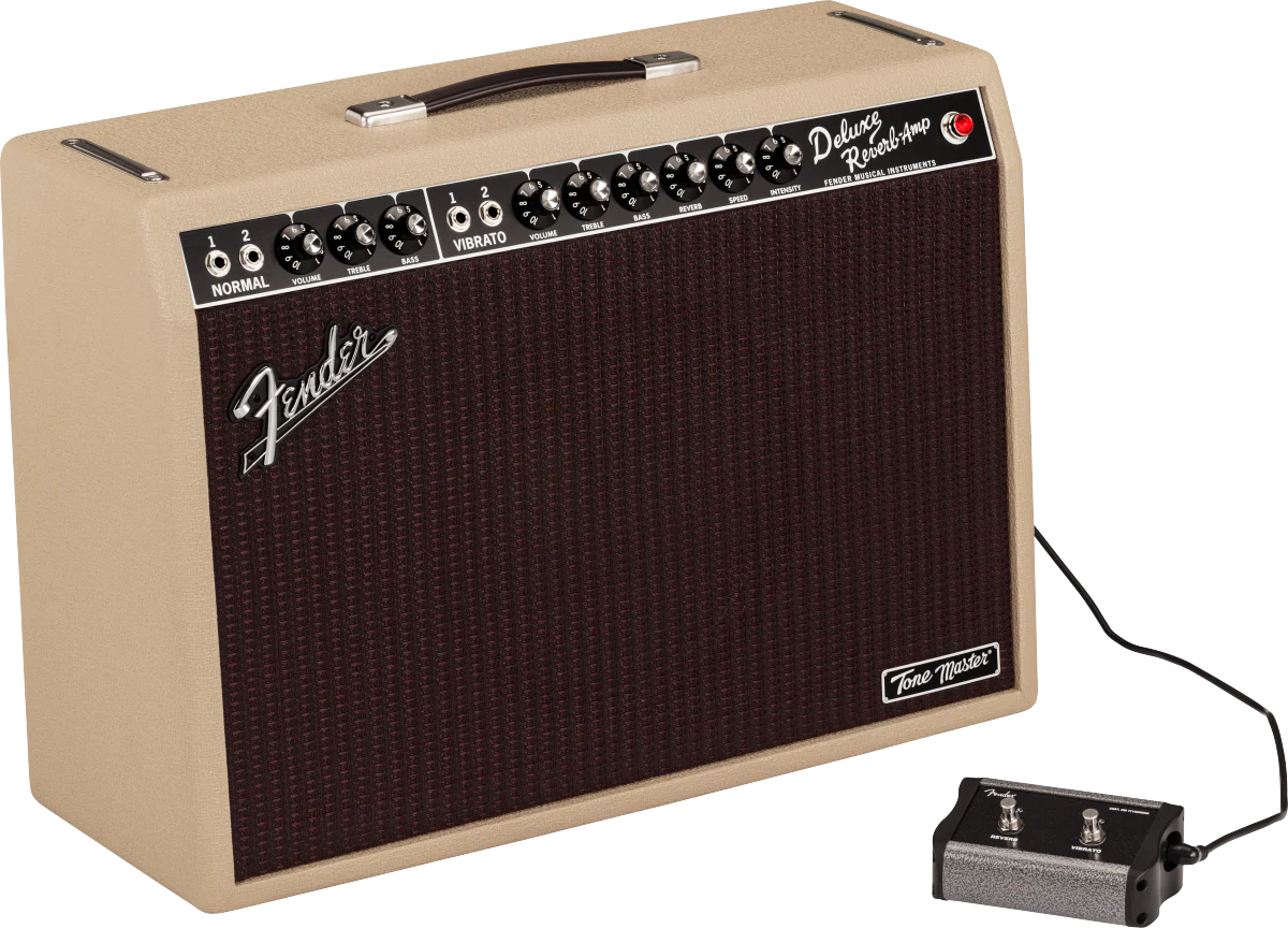 Fender Tone Master Deluxe Reverb Blonde - Image 5