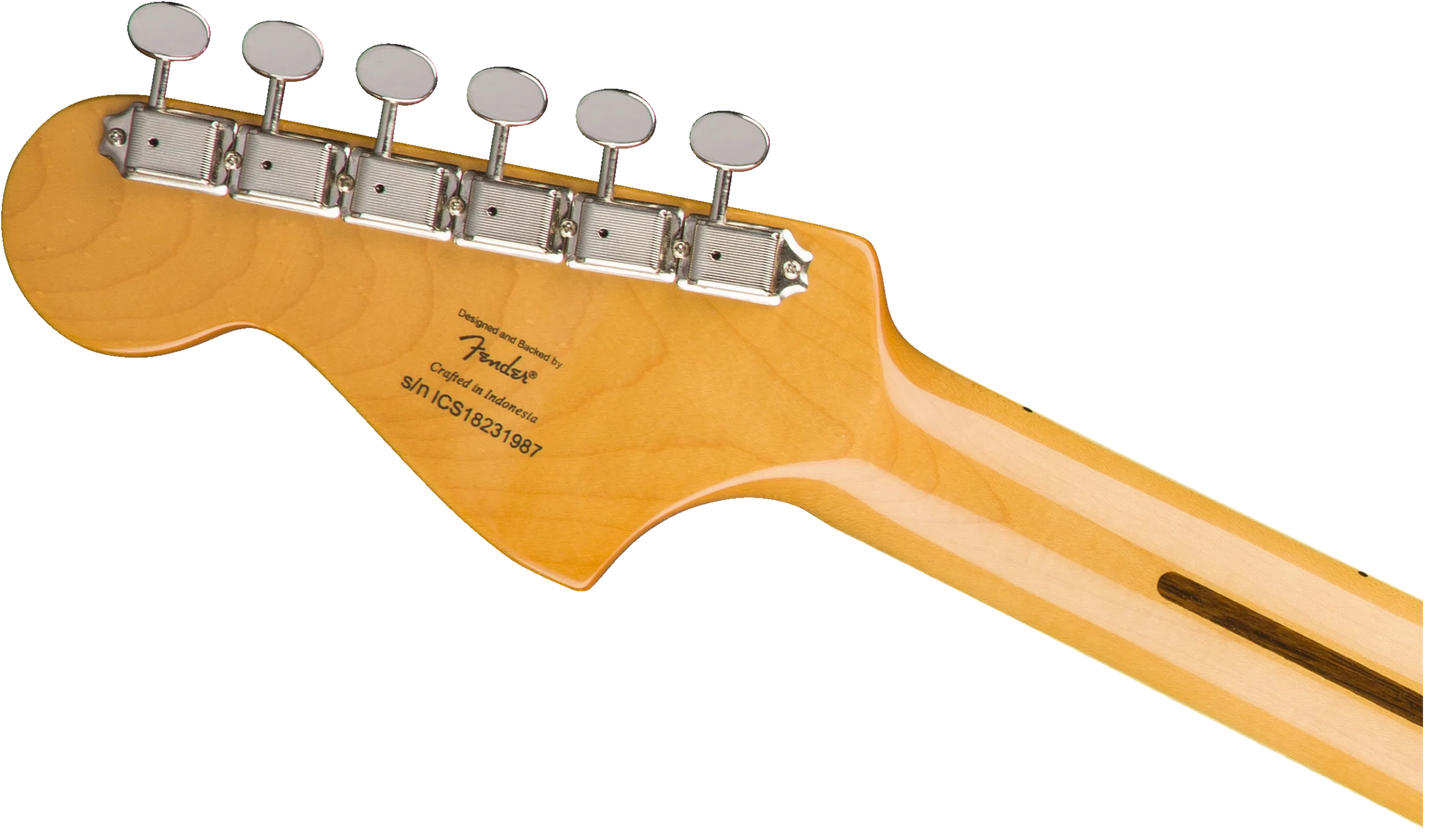 Fender Squier Classic Vibe Bass VI - 3 Colour Sunburst - Image 3