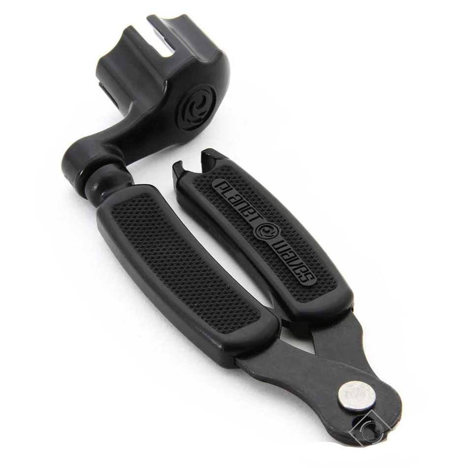 D'Addario Pro-Winder Black String Winder, Cutter, & Bridge Pin Puller - Image 2