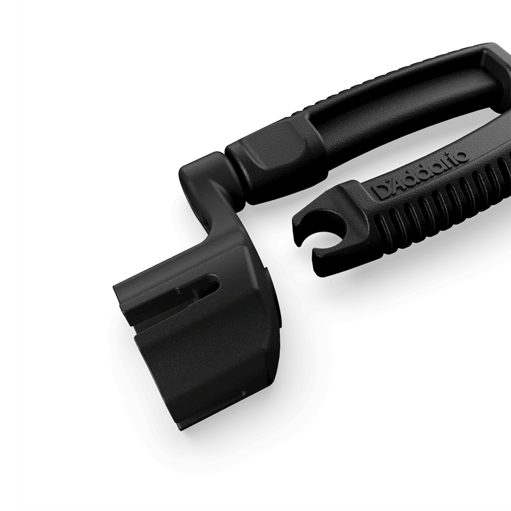D'Addario Pro-Winder Black String Winder, Cutter, & Bridge Pin Puller - Image 4