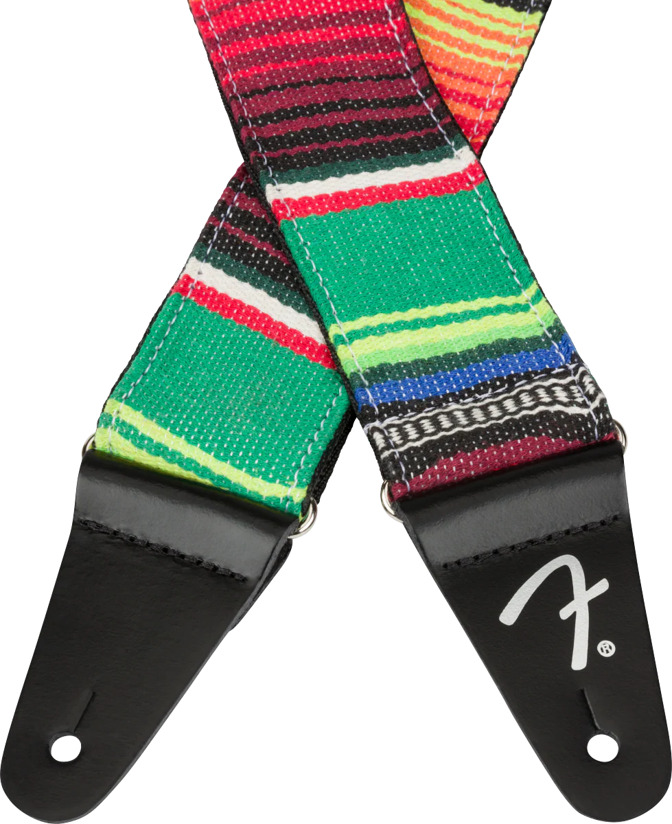 Fender 2" Serape Woven Strap - Green - Image 3