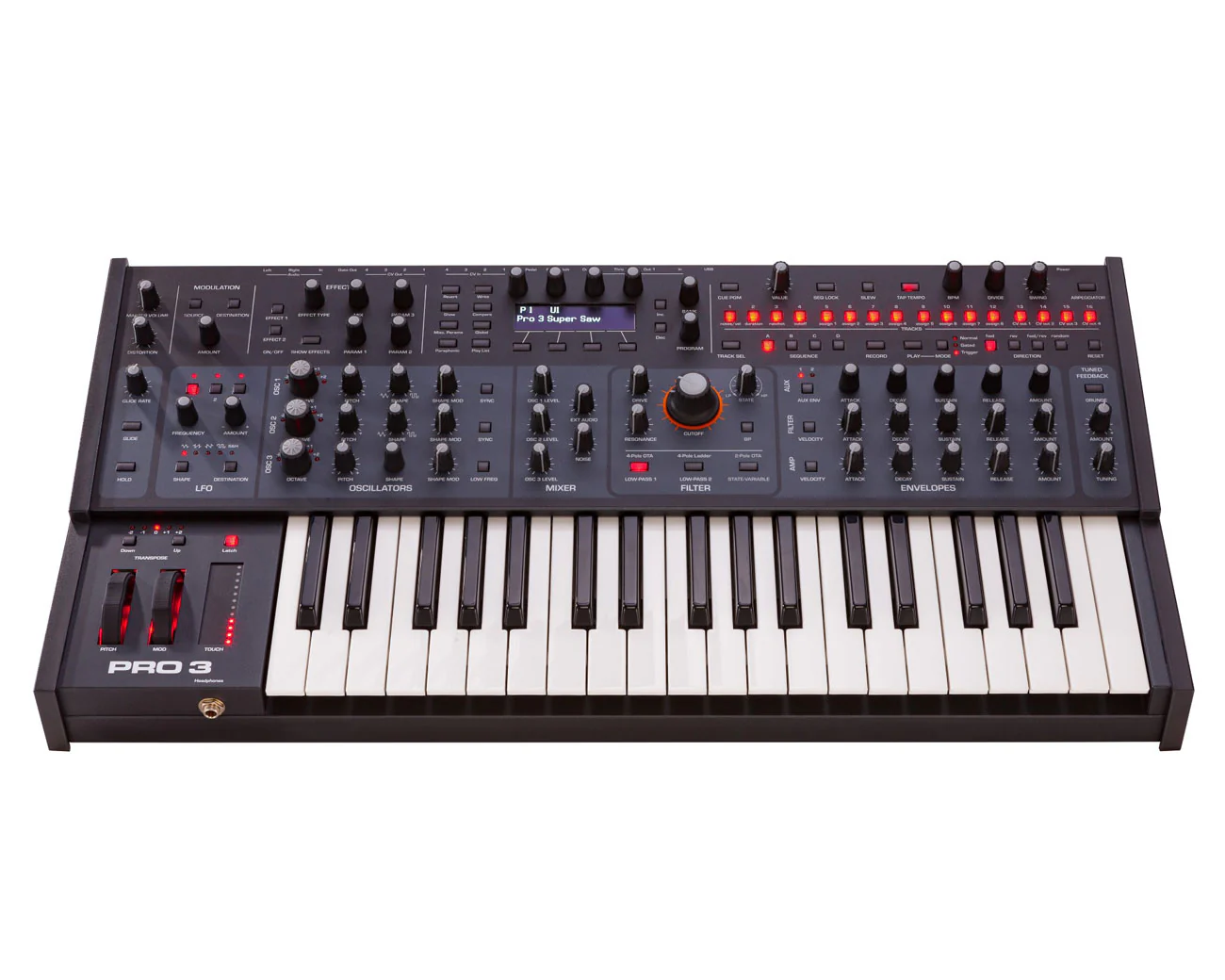 Sequential Pro 3 Multi-Filter Mono Synthesizer