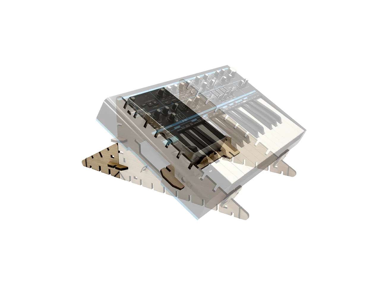LOCI Accessory Interlocking Modular Desktop Stand - Image 5
