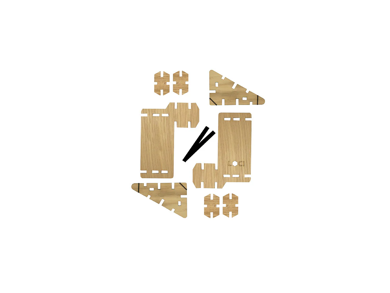 LOCI Accessory Interlocking Modular Desktop Stand - Image 7