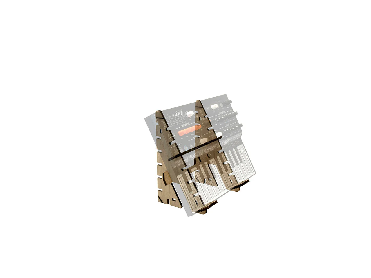 LOCI Dinky Interlocking Modular Desktop Stand - Image 7