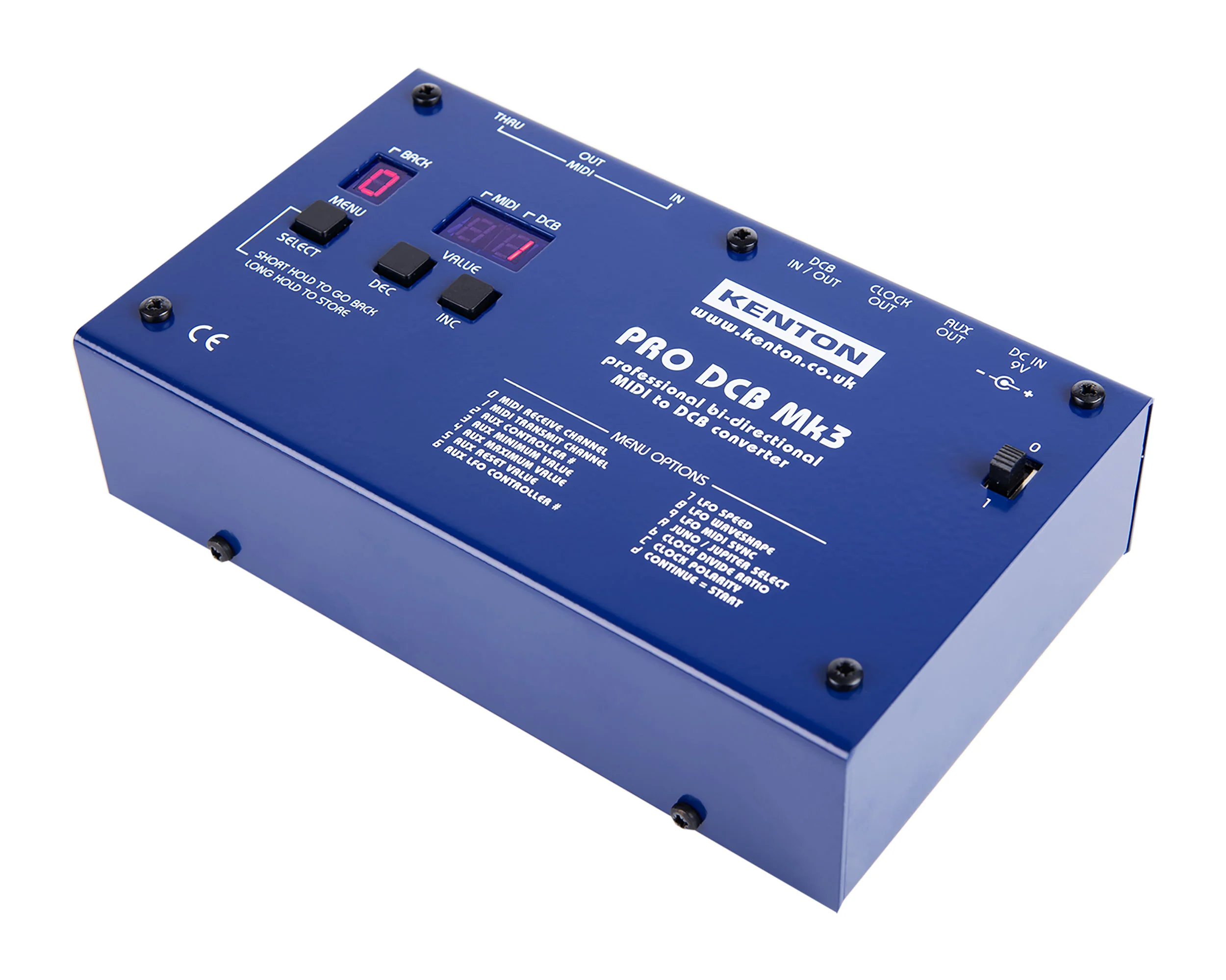 Kenton PRO-DCB Mk3 Professional Bi-Directional MIDI to DCB Converter - Image 10