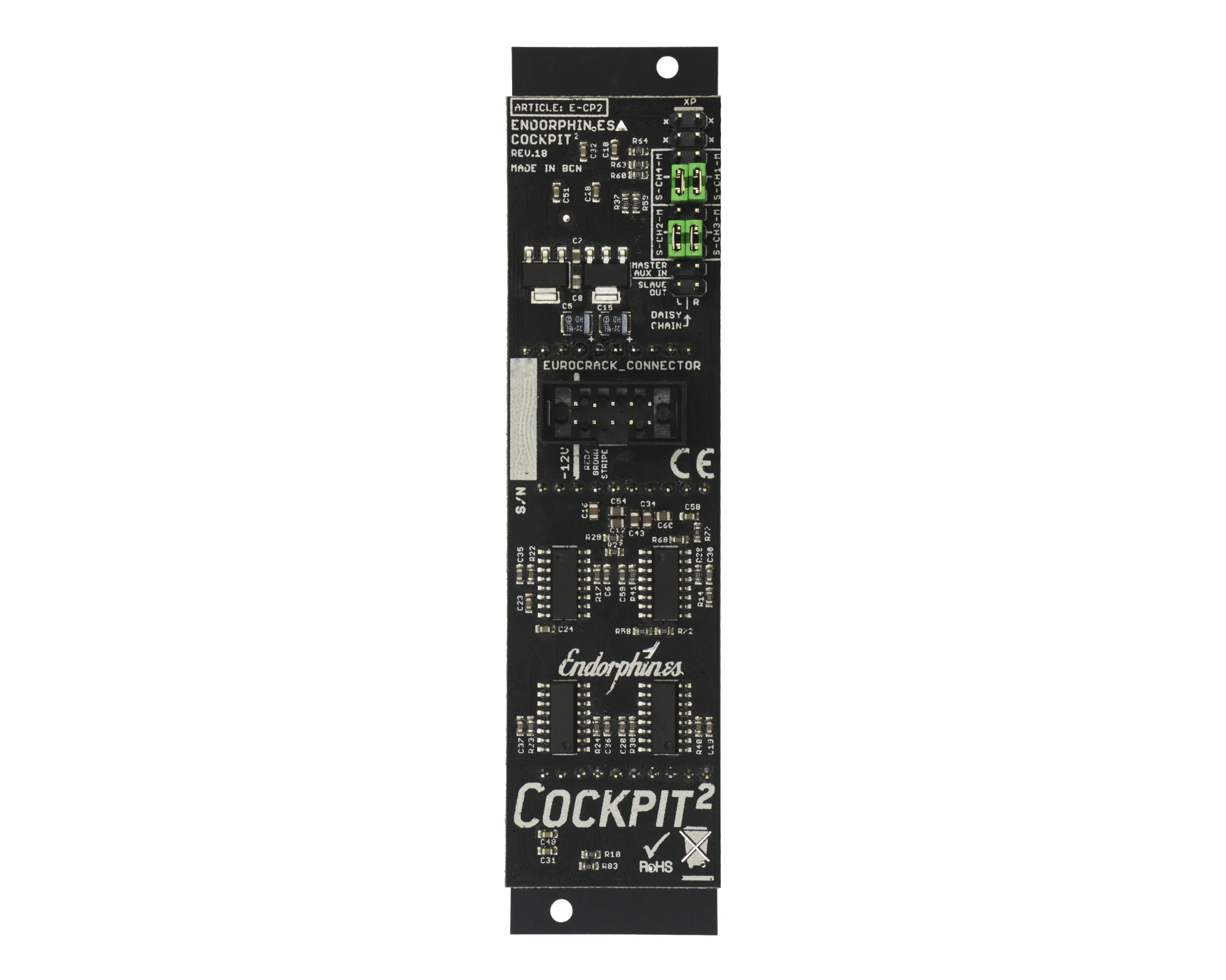 Endorphin.es Cockpit² 4-Channel Mixer - Black - Image 3
