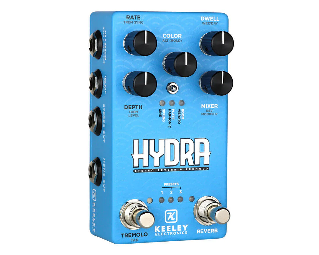 Keeley Electronics Hydra Stereo Reverb & Tremolo - Image 2