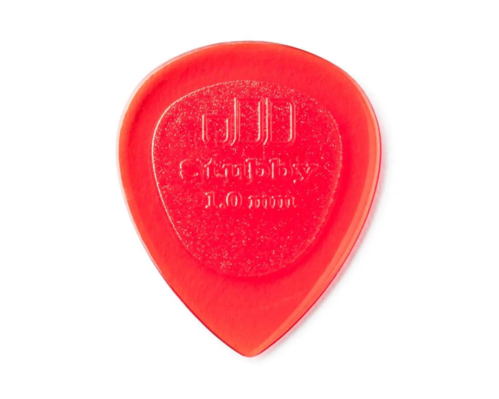 Jim Dunlop 1.0 Lexan "Stubby" Pick - 6 Pack