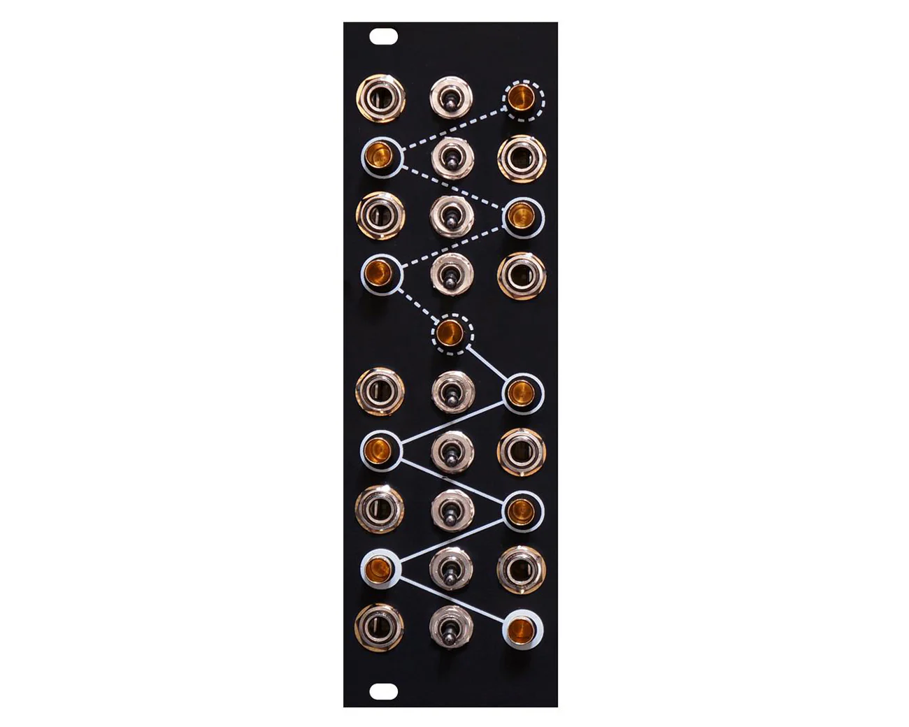 Meng Qi Brass Eurorack to Banana Converter