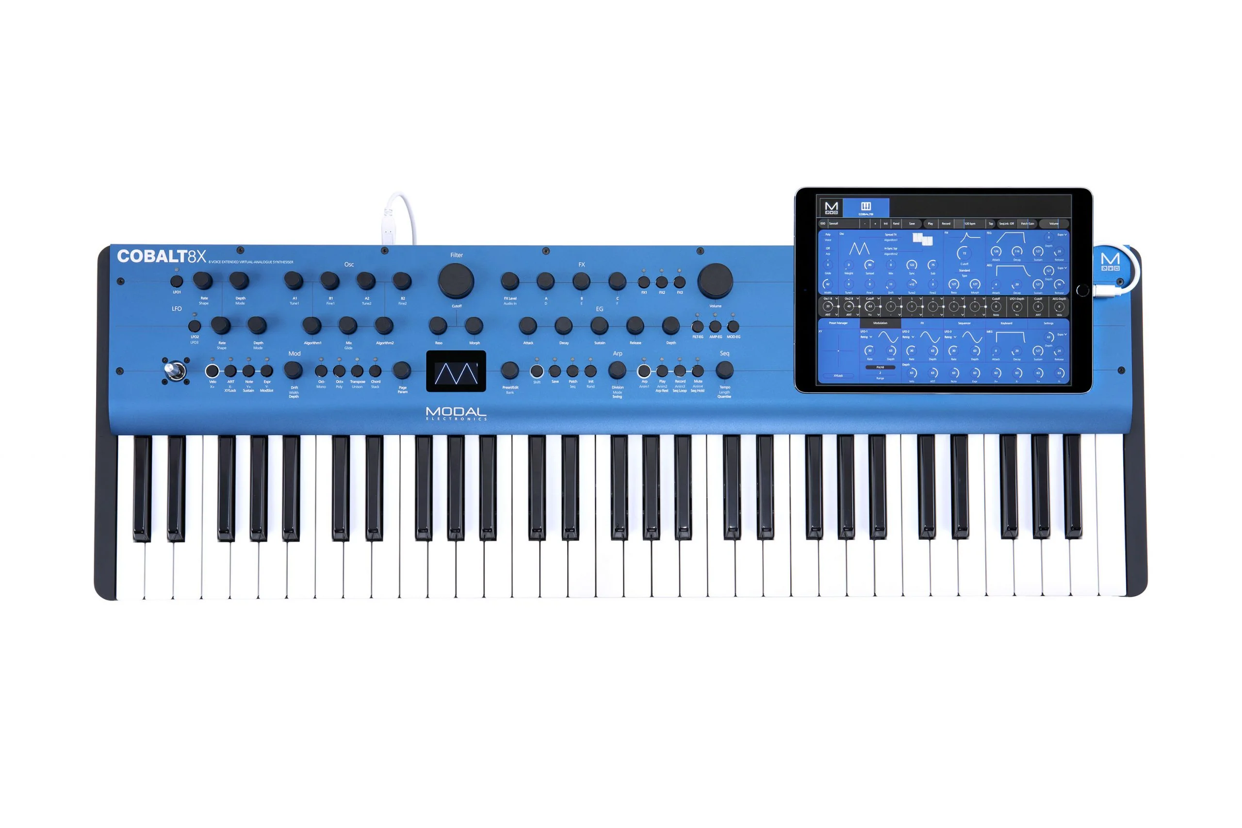 Modal Electronics COBALT8X 8 voice 61-key
extended virtual-analogue synthesiser - Image 2