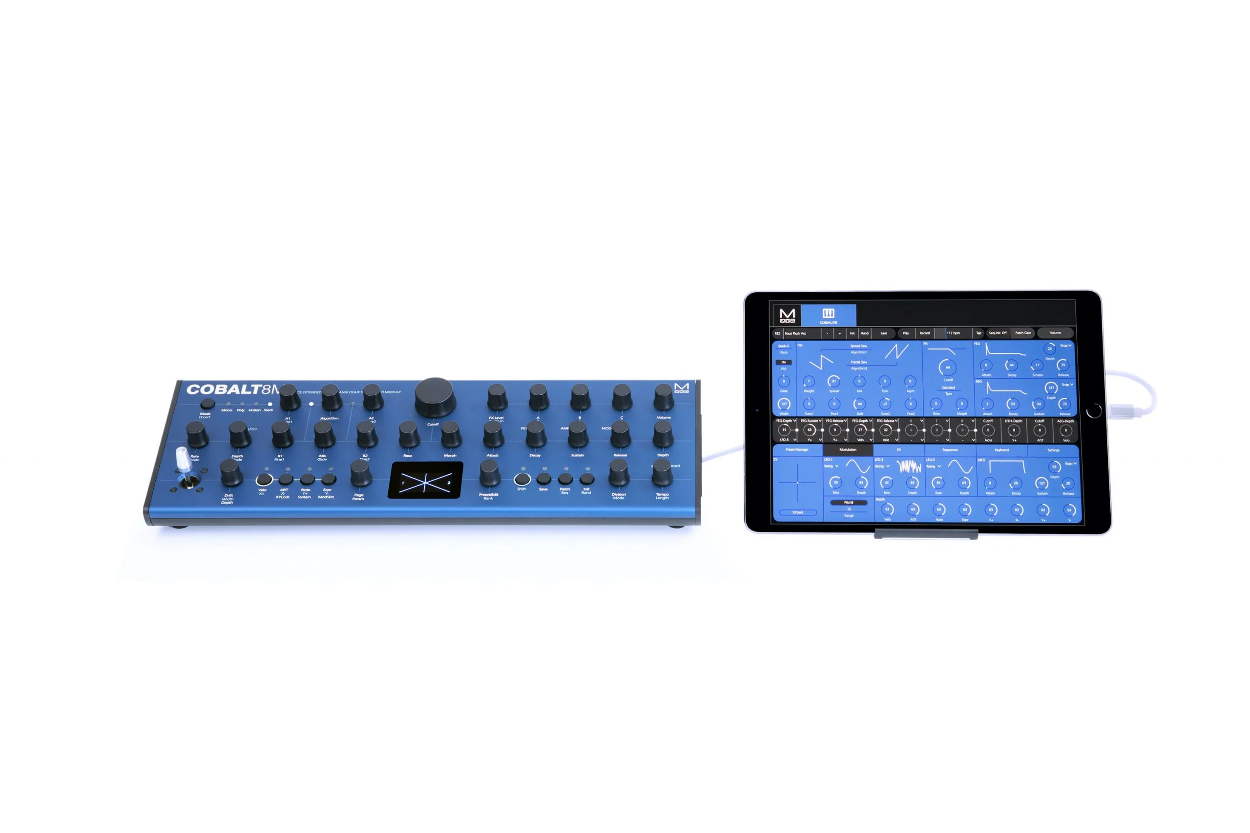 Modal Electronics COBALT8M 8 voice
extended virtual-analogue module/rack - Image 6