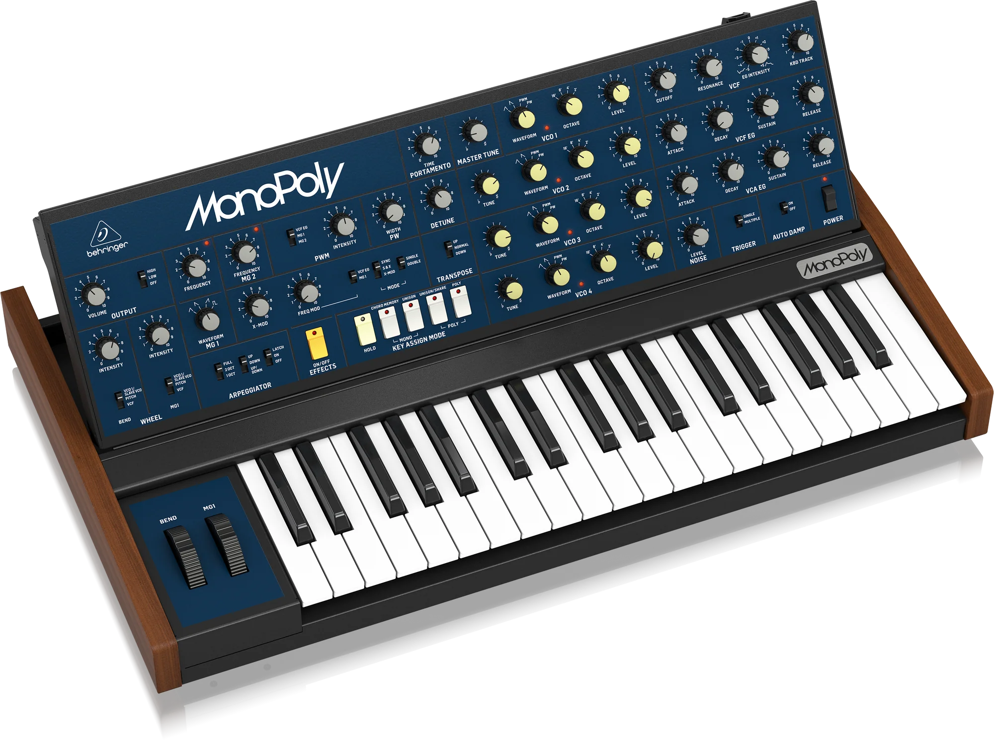 Behringer MonoPoly Analogue 4-Voice Polyphonic Synthesizer - Image 4