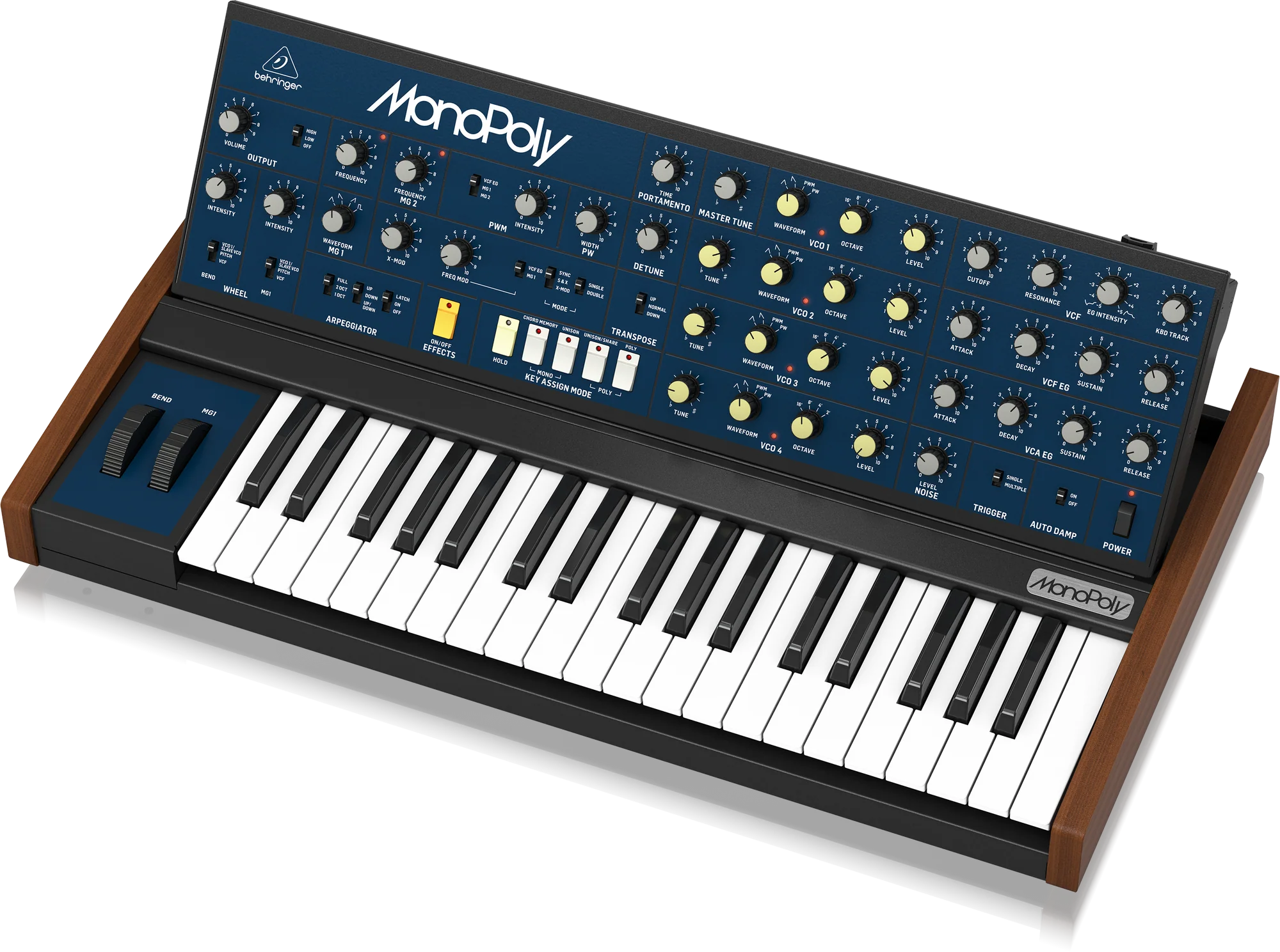 Behringer MonoPoly Analogue 4-Voice Polyphonic Synthesizer - Image 5
