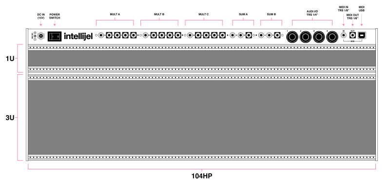 Intellijel Palette 4U 104HP - Silver - Image 2