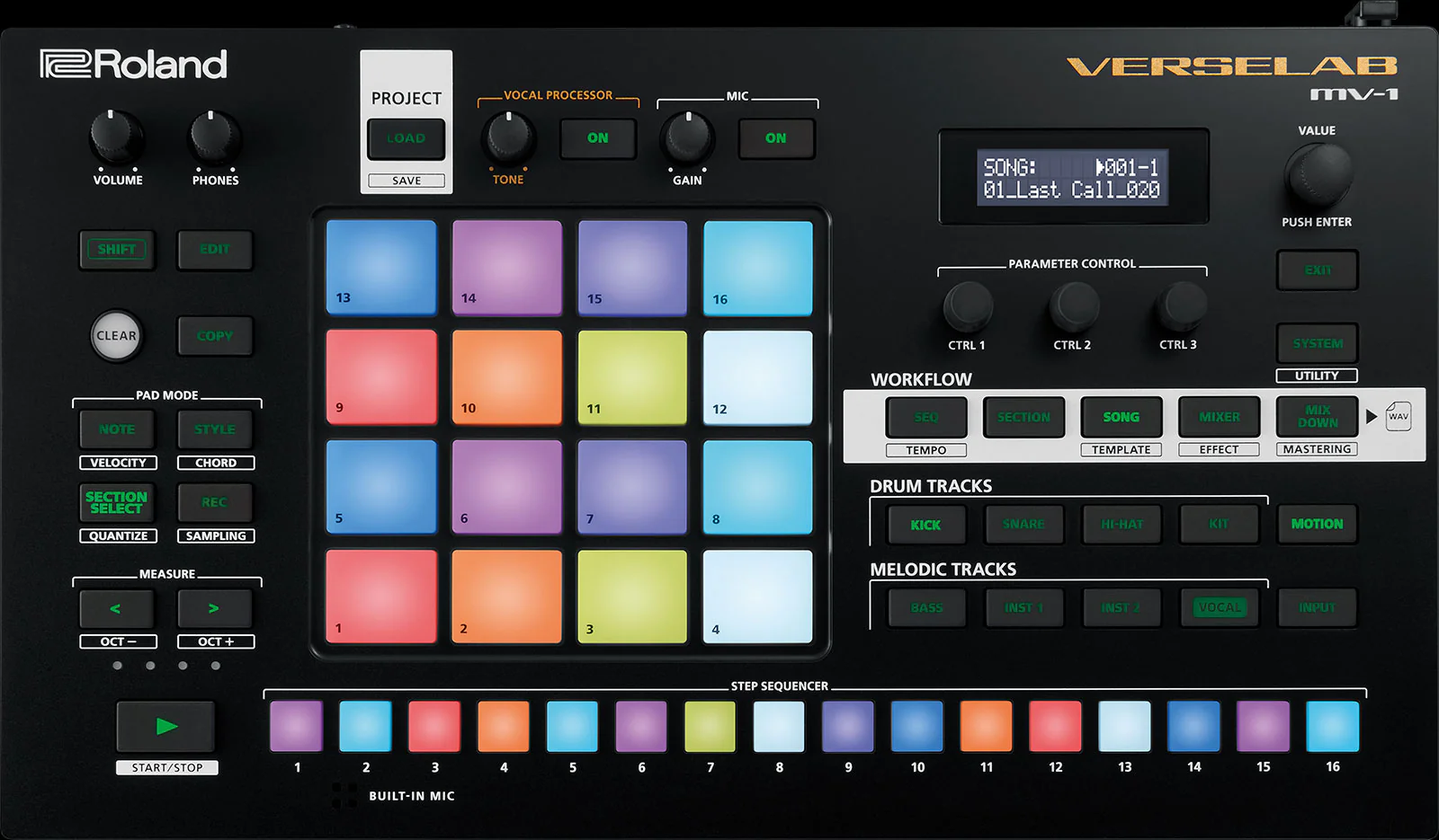 Roland MV-1 Verselab Music Workstation - Image 2