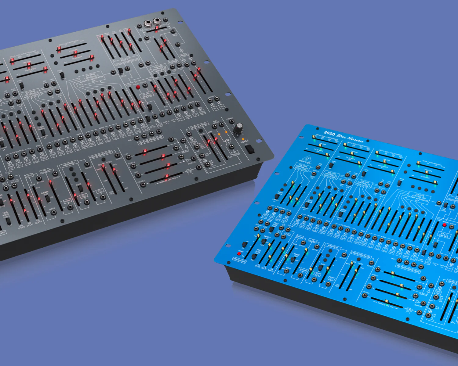 Behringer 2600 Blue Marvin ARP 2600 Analogue Synthesiser Clone - Image 2