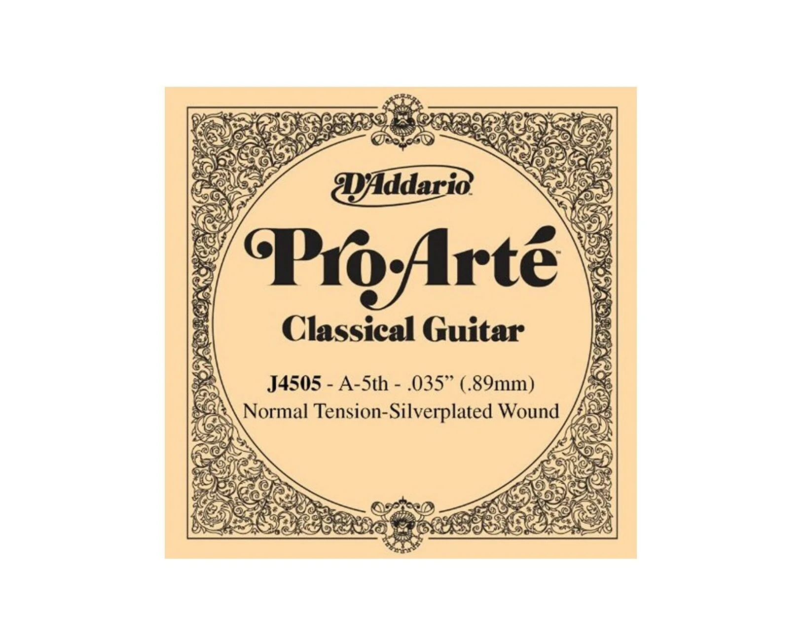 D'Addario J4505 Pro-Arte Nylon Classical Guitar Single String, Normal Tension, Fifth String