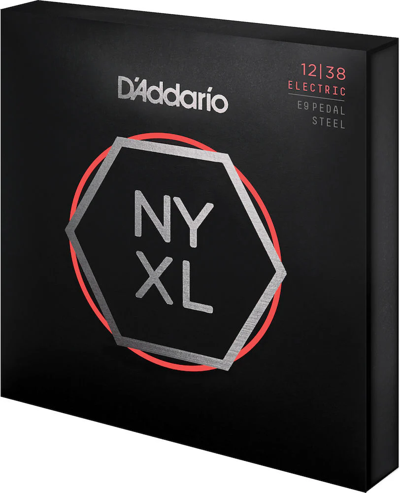 D'Addario NYXL1238PS Nickel Wound E9 Pedal Steel Guitar Strings Custom Light 12-38 - Image 3