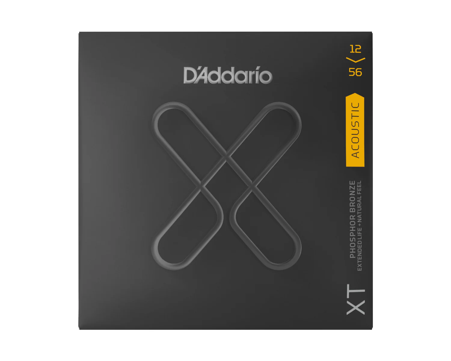 D'Addario XT Acoustic Phosphor Bronze, Light Top/Medium Bottom, 12-56