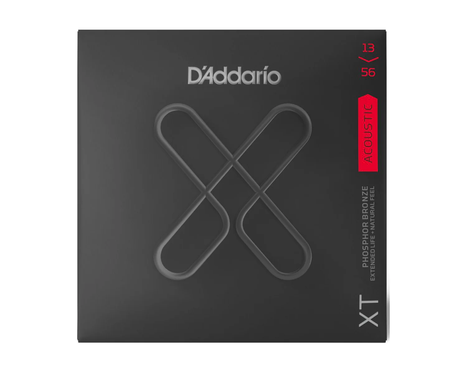 D'Addario XT Acoustic Phosphor Bronze, Medium, 13-56