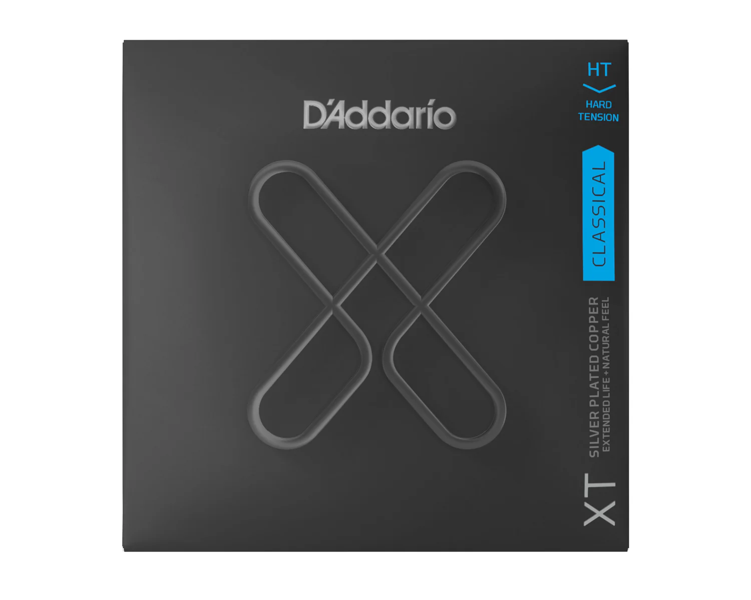 D'Addario XT Classical Silver Plated Copper, Hard Tension