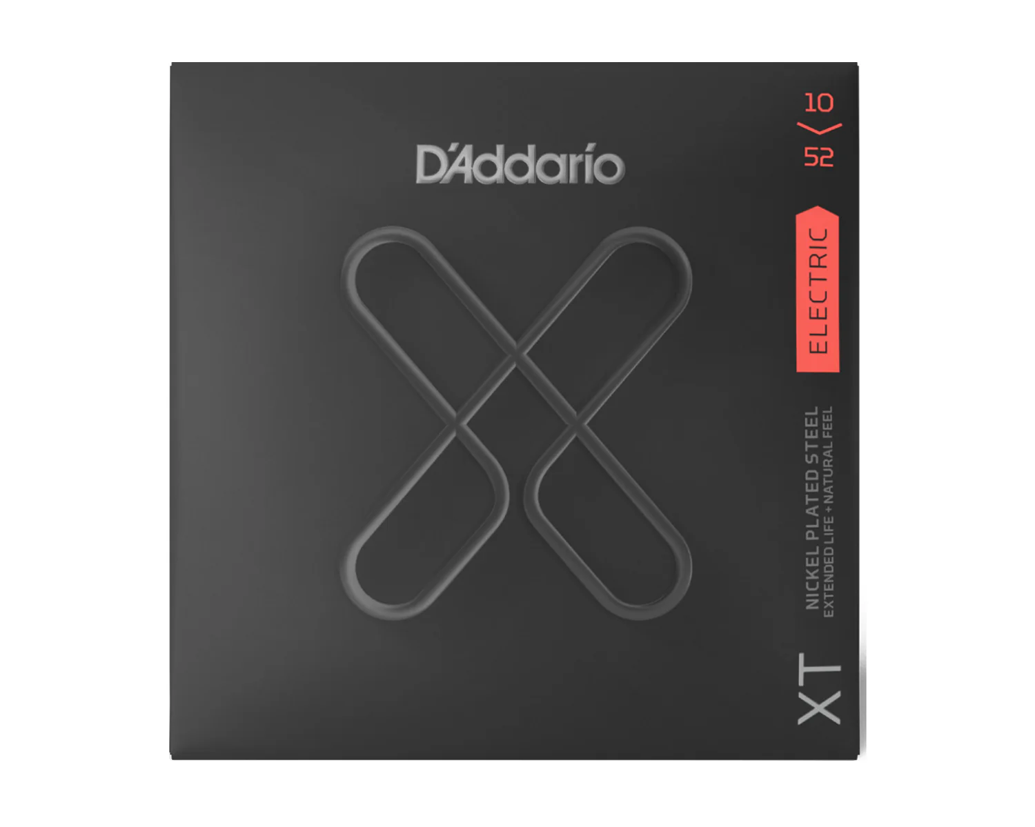 D'Addario XT Electric Nickel Plated Steel, Light Top/Heavy Bottom, 10-52