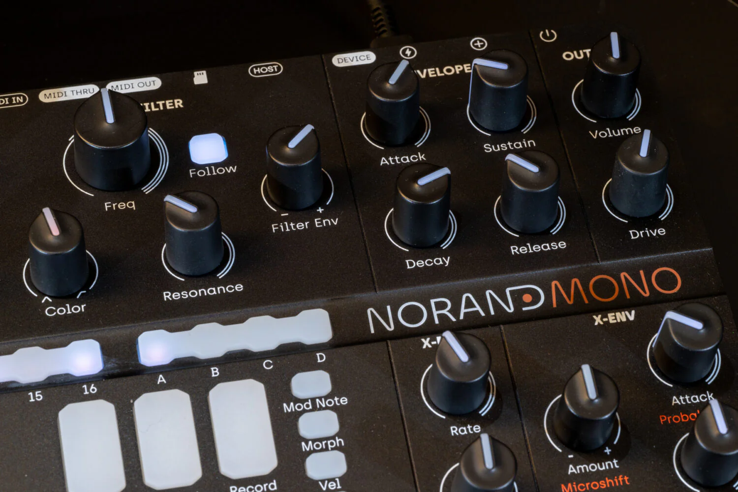 Norand Mono Mk2 Analogue Desktop Synthesizer - Image 6