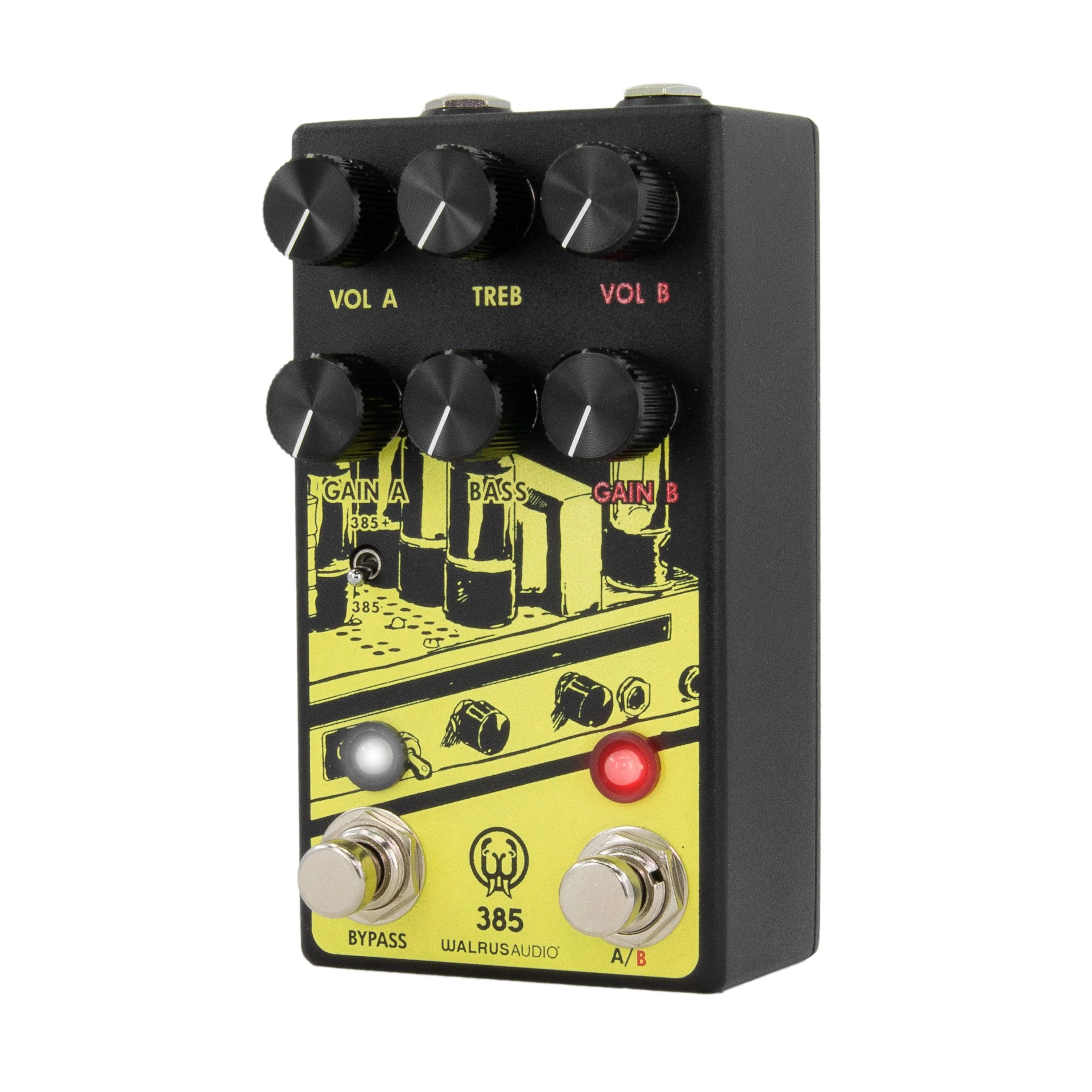 Walrus Audio 385 Overdrive MkII - Yellow - Image 2
