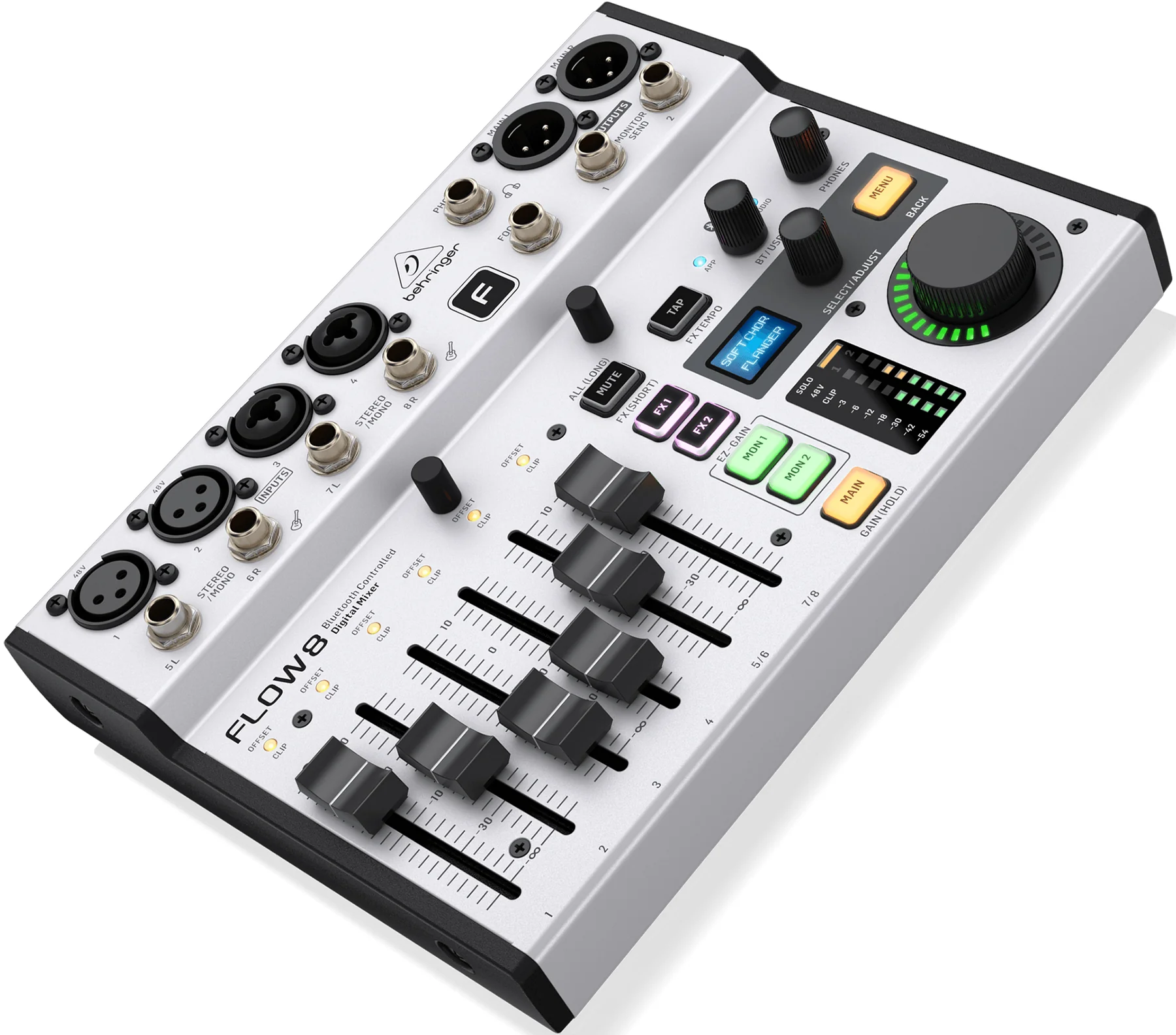 Behringer FLOW-8 Eight Channel USB Mixer w/Bluetooth - Image 3