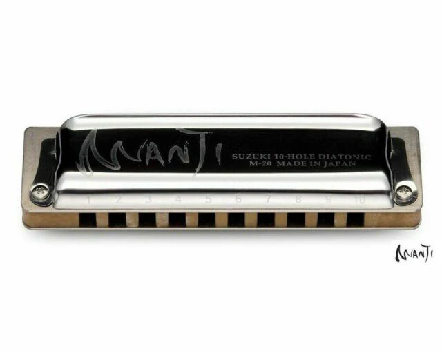 Suzuki M-20 Manji Harmonica G 10 Hole Diatonic Harp