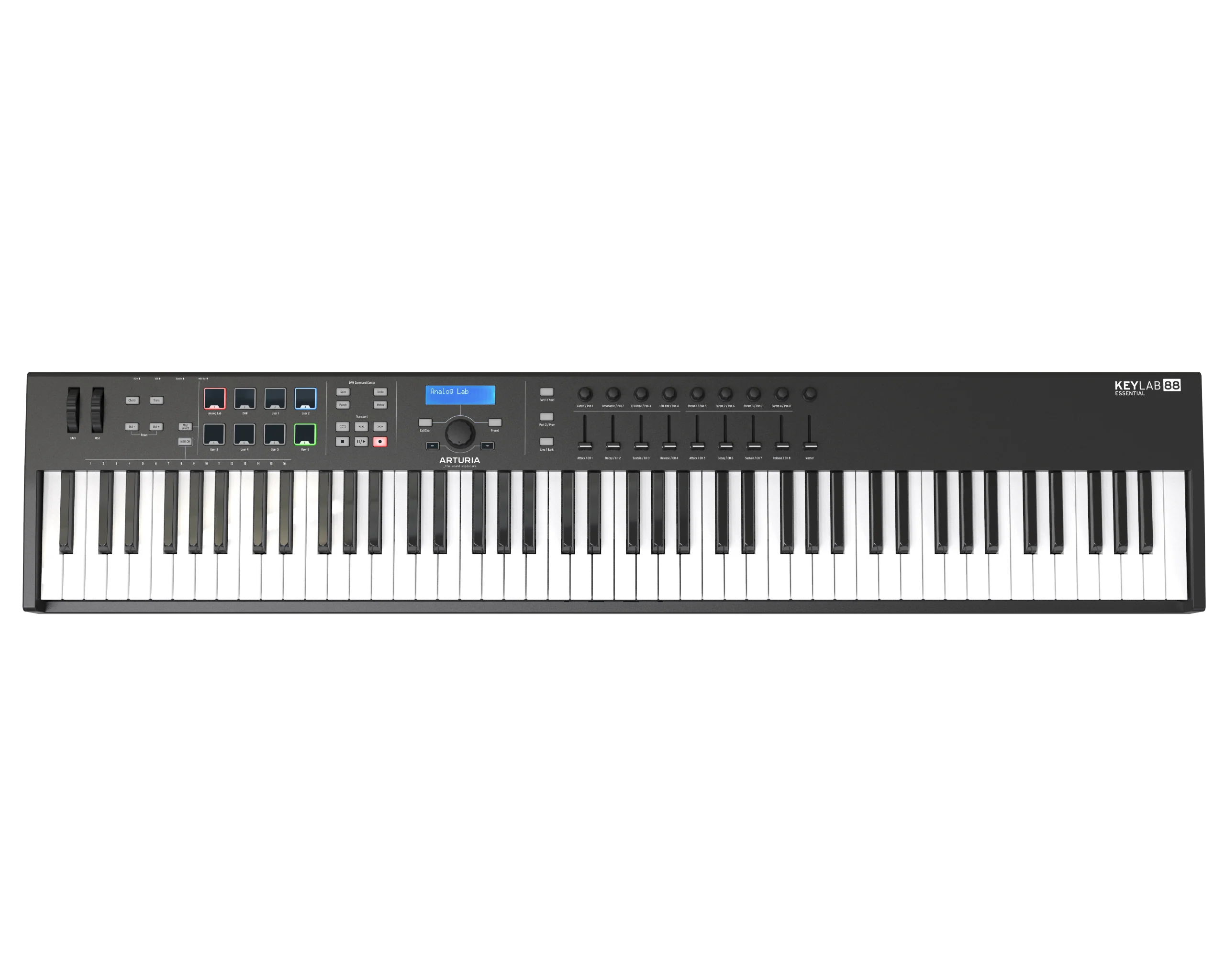Arturia KeyLab Essential 88 Key Black Edition