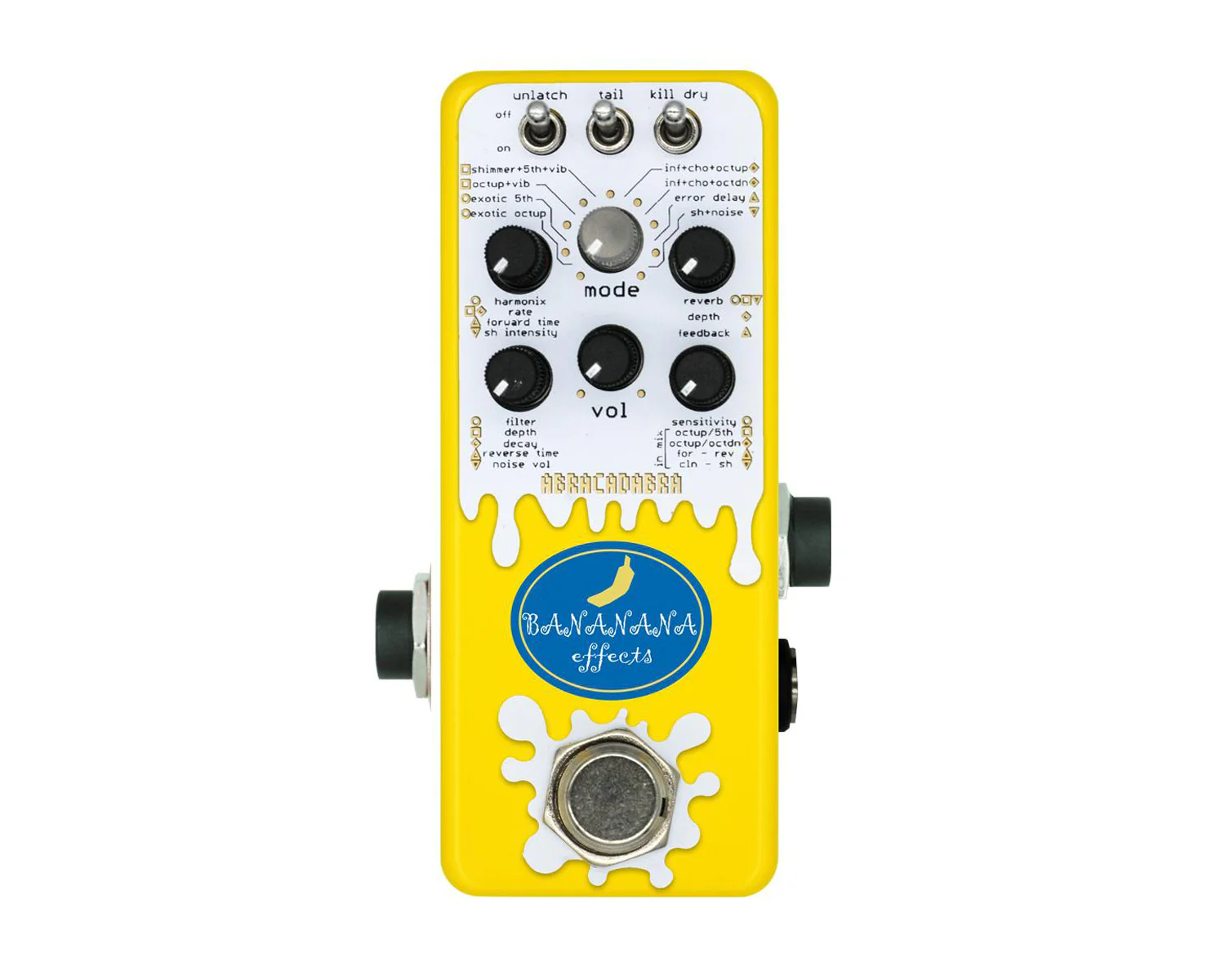 Bananana Effects Abracadabra Shimmer Reverb Pedal