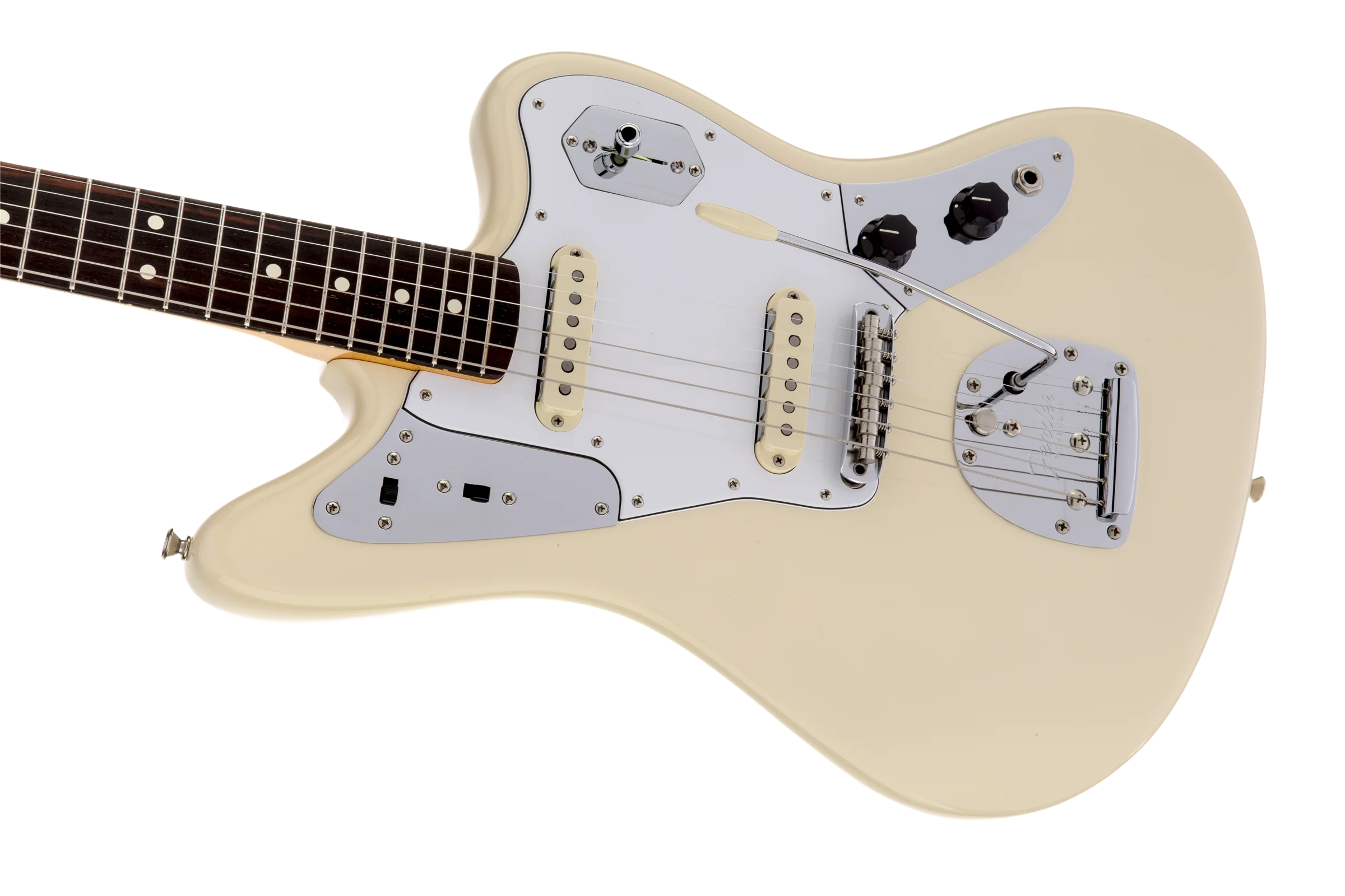 Fender Johnny Marr Signature Jaguar - Olympic White - Image 4