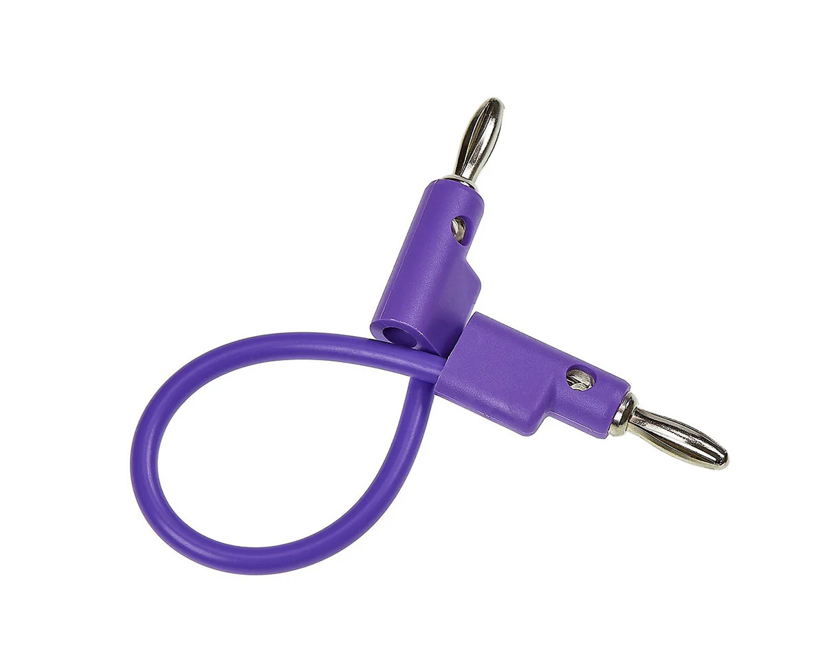 Buchla Banana Cable 12.5cm - Violet