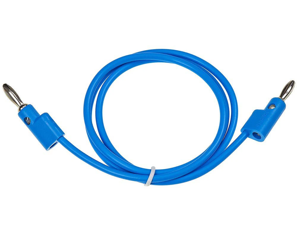 Buchla Banana Cable 75cm/30" - Blue Patch Cable