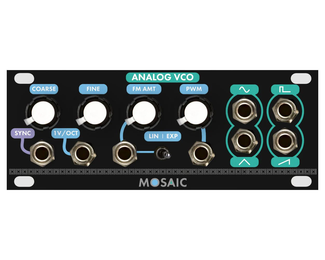 Mosaic Analog VCO