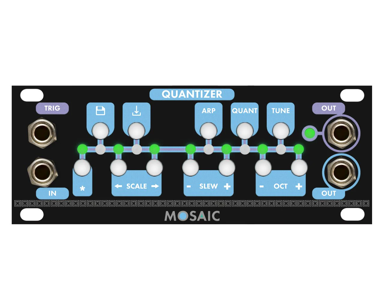 Mosaic Quantizer - 1U Intellijel Format