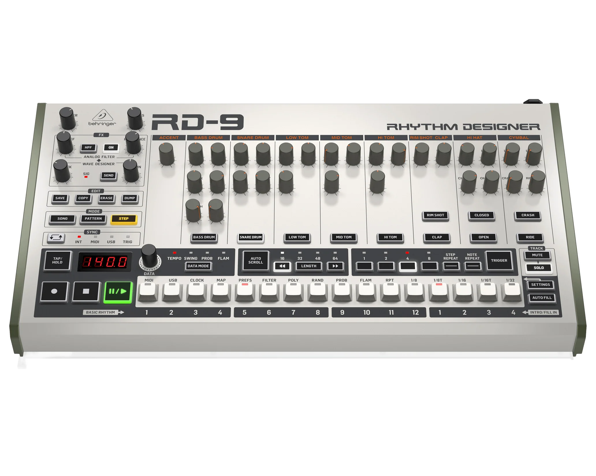Behringer RD-9 Analog Drum Machine - Image 2